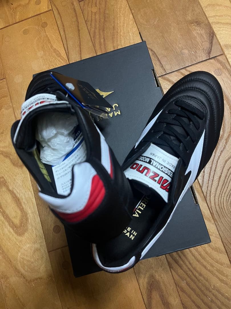 新品　旧品番　特価　ミズノ　モレリア 2 JAPAN 折り返しタン 27.5cm