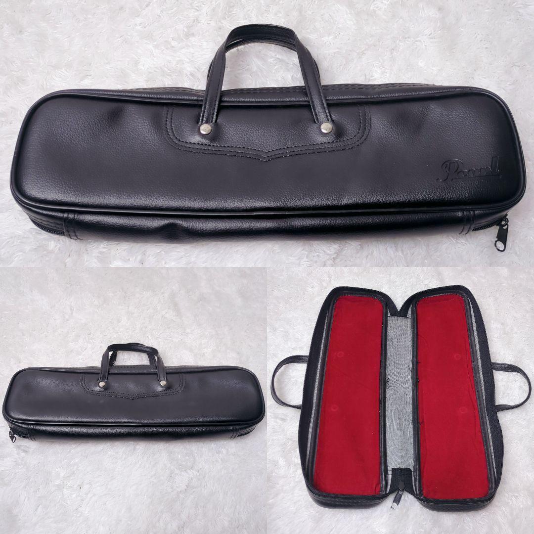 【美品】Pearl PF-521 リップ銀製 フルート flute 管楽器