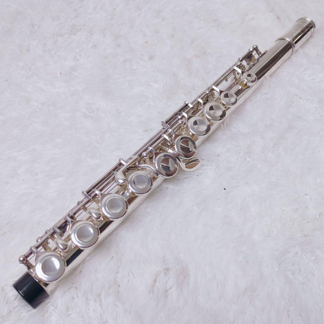 【美品】Pearl PF-521 リップ銀製 フルート flute 管楽器