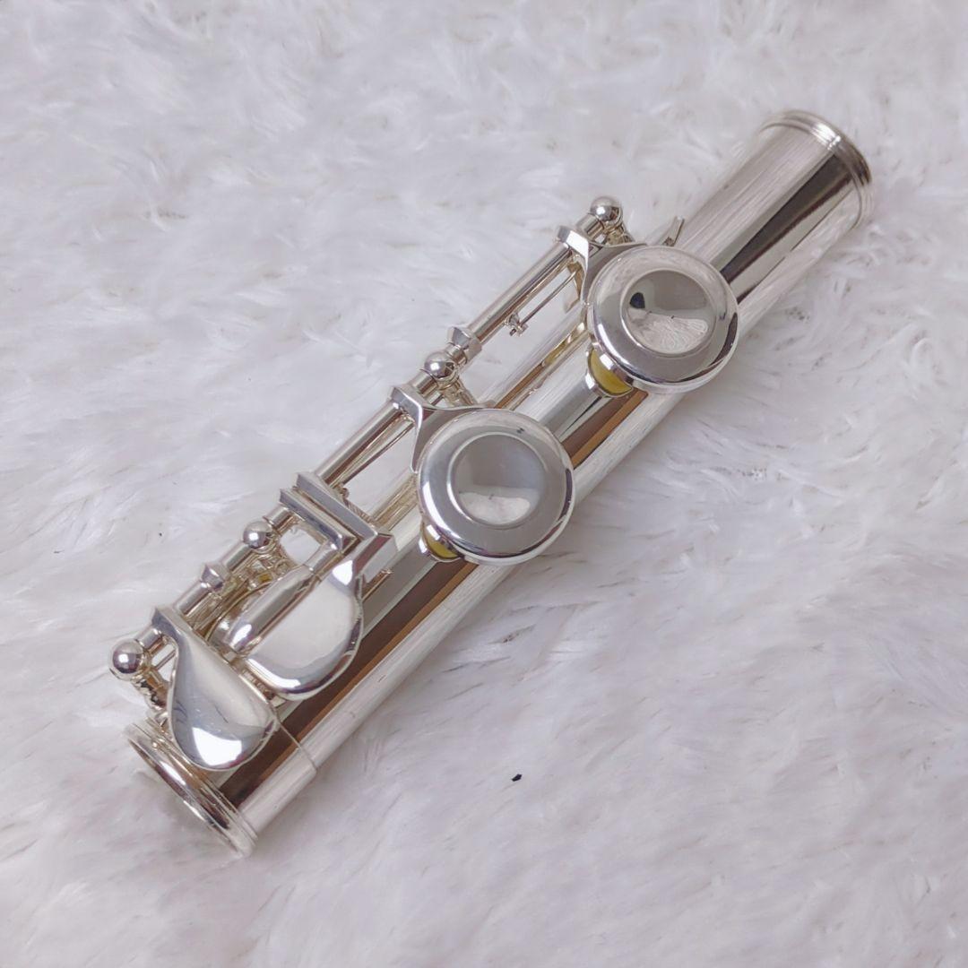 【美品】Pearl PF-521 リップ銀製 フルート flute 管楽器