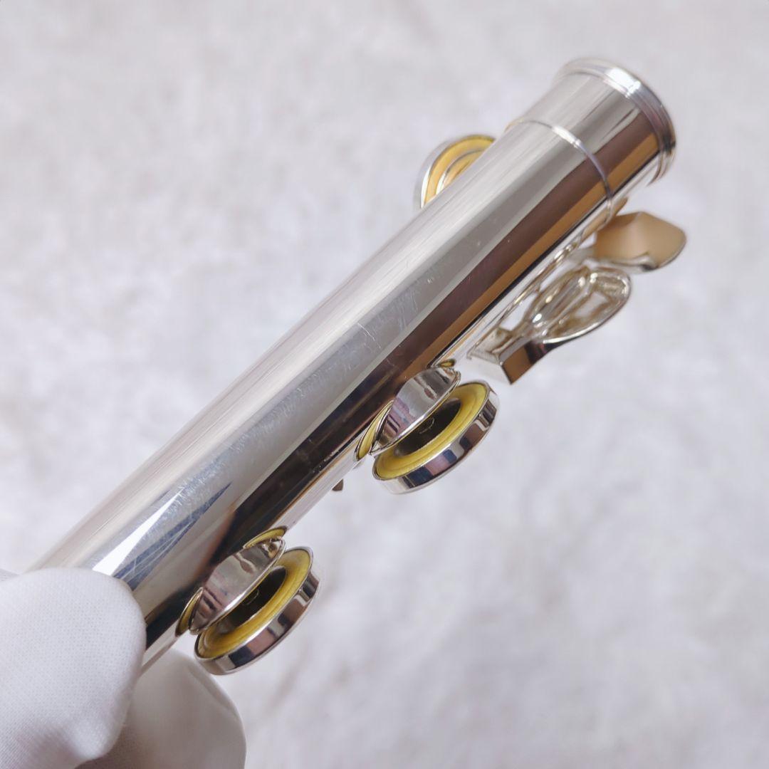 【美品】Pearl PF-521 リップ銀製 フルート flute 管楽器