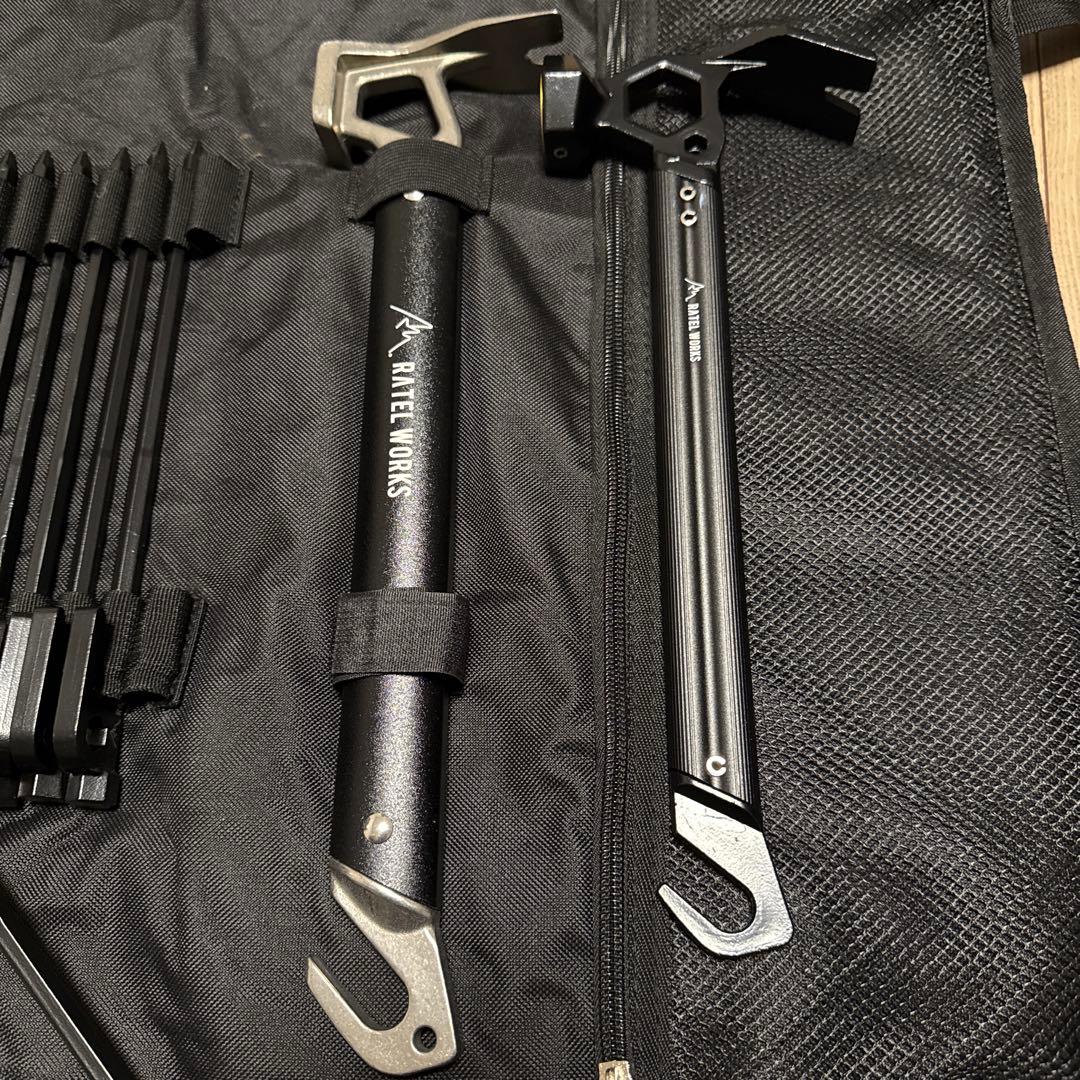 最終値下げ【未使用】RATELWORKS　ペグ&ペグハンマー2本セット