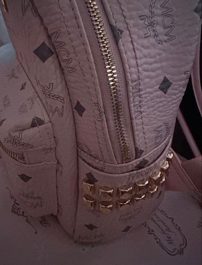 MCM パウダーピンク 廃盤 ミニサイズ リュック
