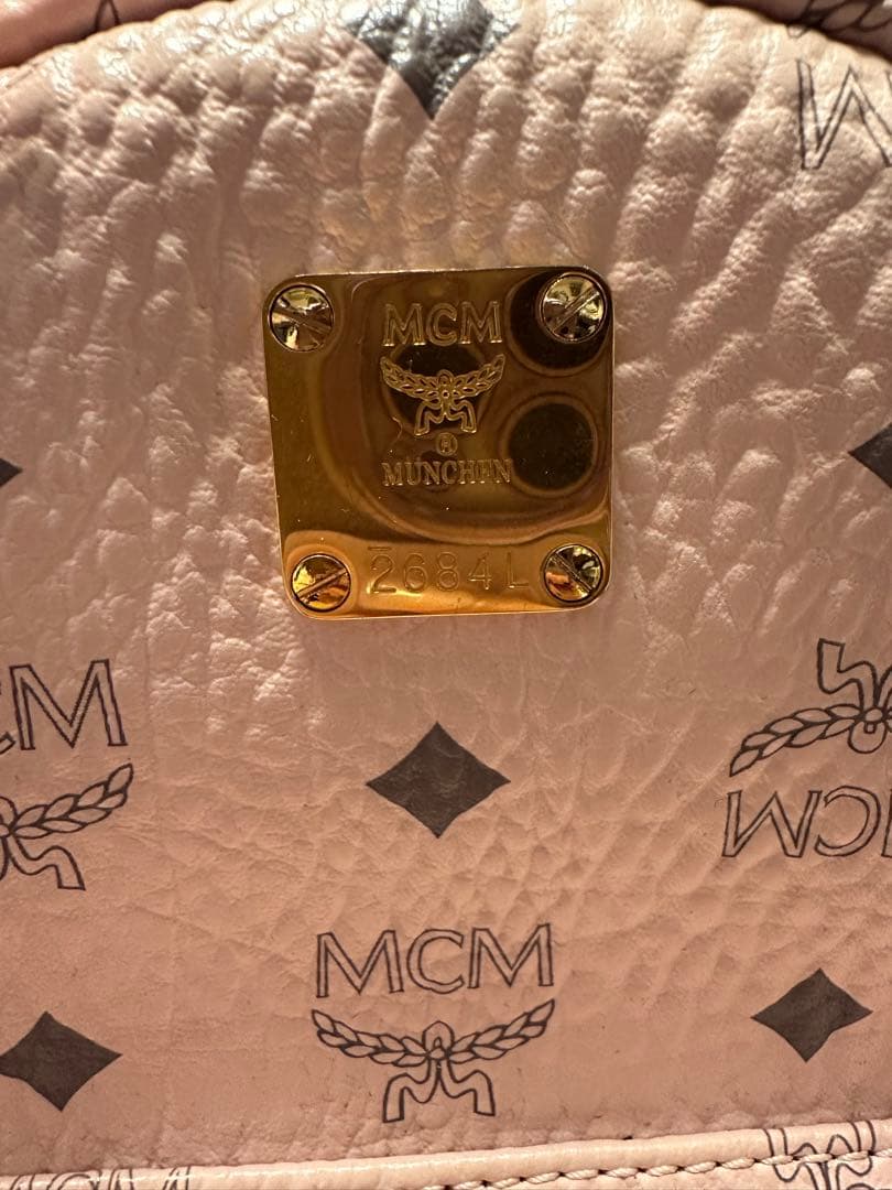 MCM パウダーピンク 廃盤 ミニサイズ リュック