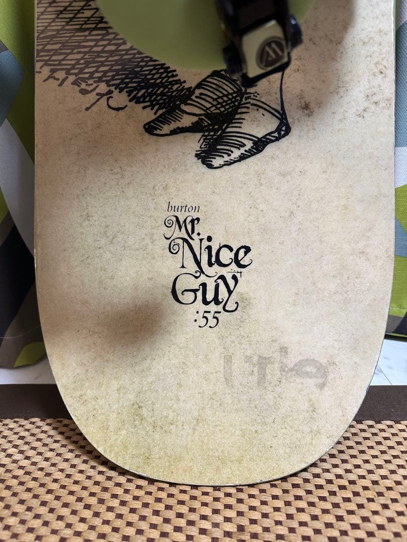 スノーボード BURTON MR.NICE GUY+12BURTON MALAVITA EST