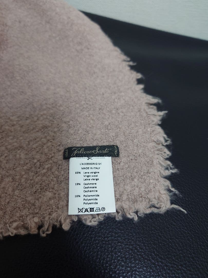 ファリエロ サルティ　Faliero Sarti　ストール　もこもこ　2-1