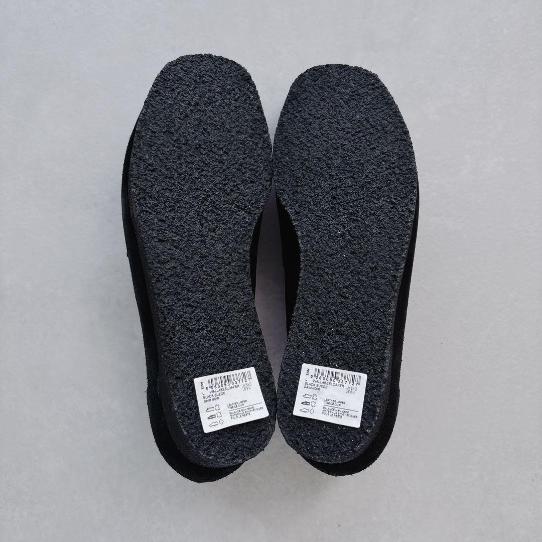 クラークス ワラビーローファー　24 ブラック