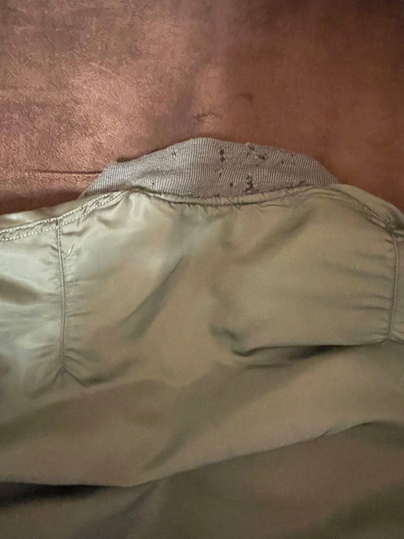 ヴィンテージ60s MA-1フライトジャケット　カーキ