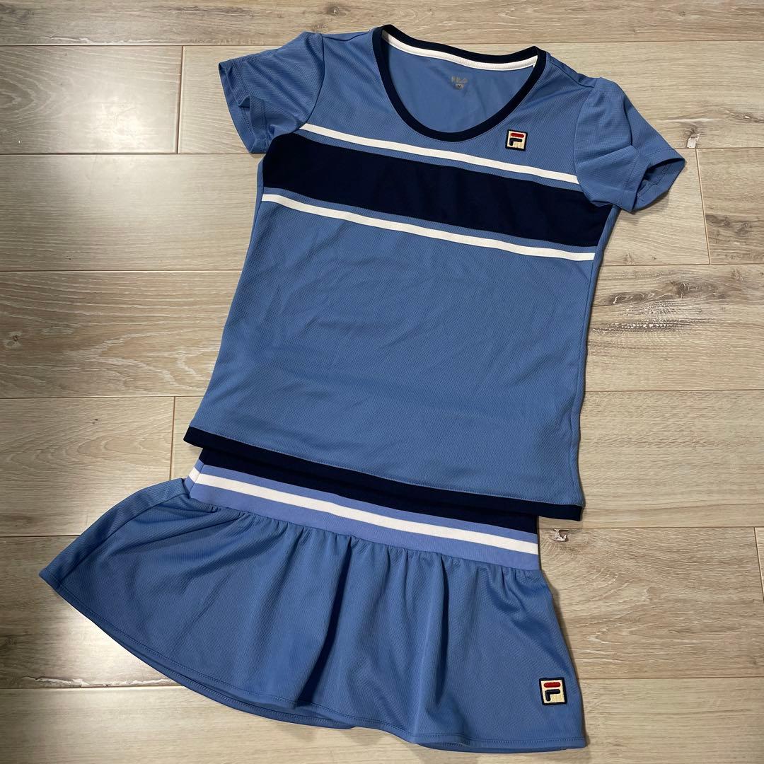 フィラ レディース ゲームシャツ スコート 上下セット M EL005455