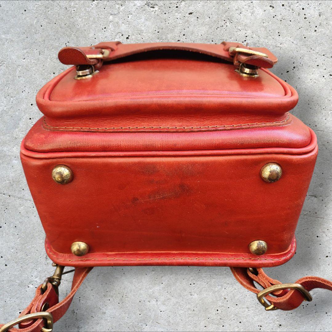 【HERZ】ランドセル／革／ヘルツ／鞄／レッド／大人／ハードレザー 40周年