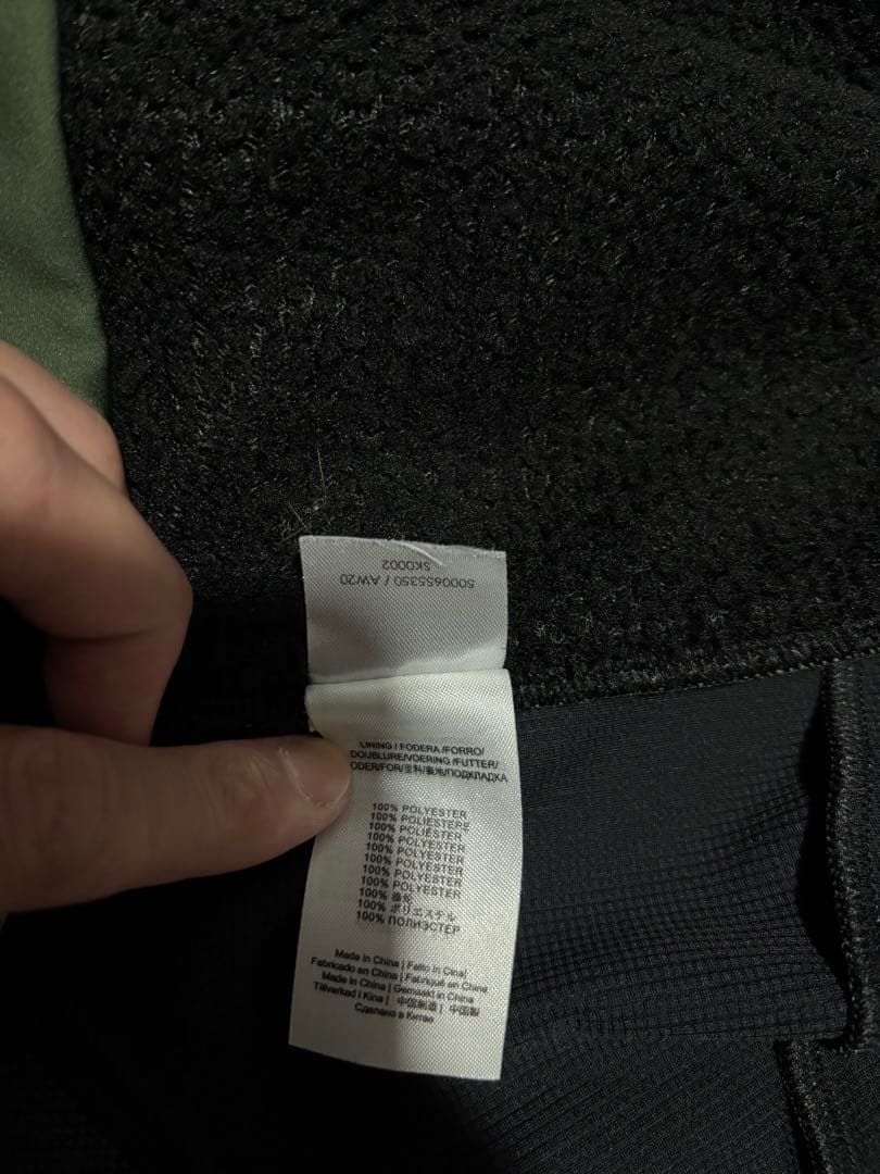 dhb 長袖ジャケット 黒/緑