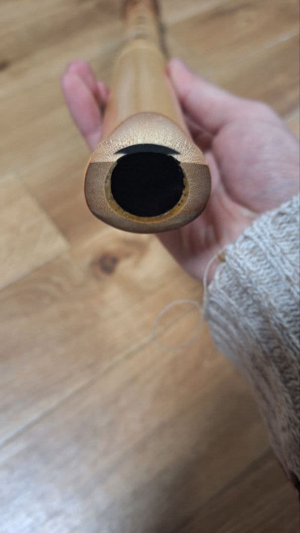 希少！　遍山銘 尺八 都山流 音出し済み 音程（E）1尺6寸 一尺六寸管