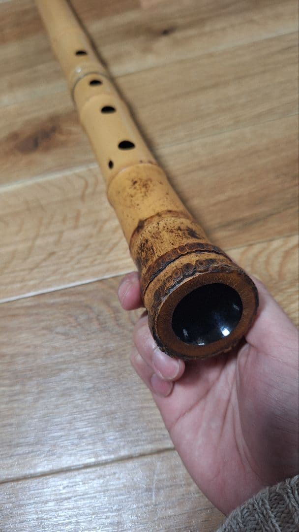 希少！　遍山銘 尺八 都山流 音出し済み 音程（E）1尺6寸 一尺六寸管