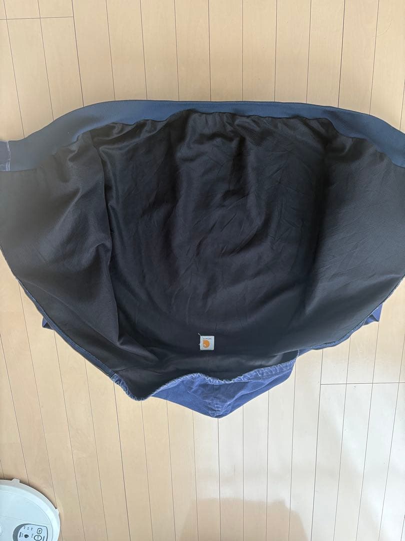 Carharrt アクティブジャケット　デニム　裏地サーマル　2XL