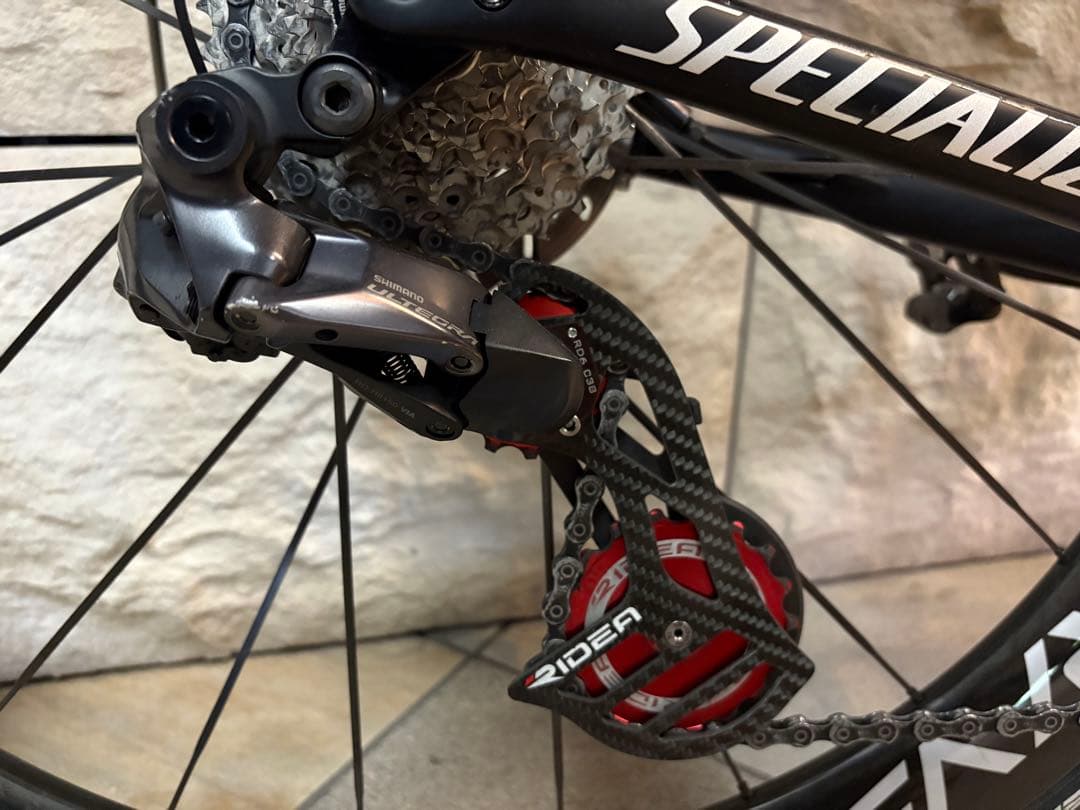 TARMAC SL7 expert 56size Di2 パワーメーター