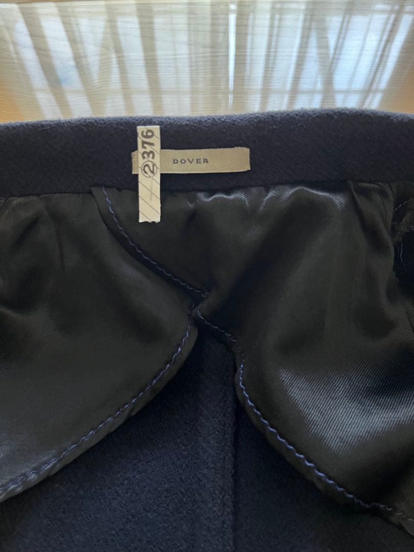 east　ボリオリ　ネイビー　チェスターコート