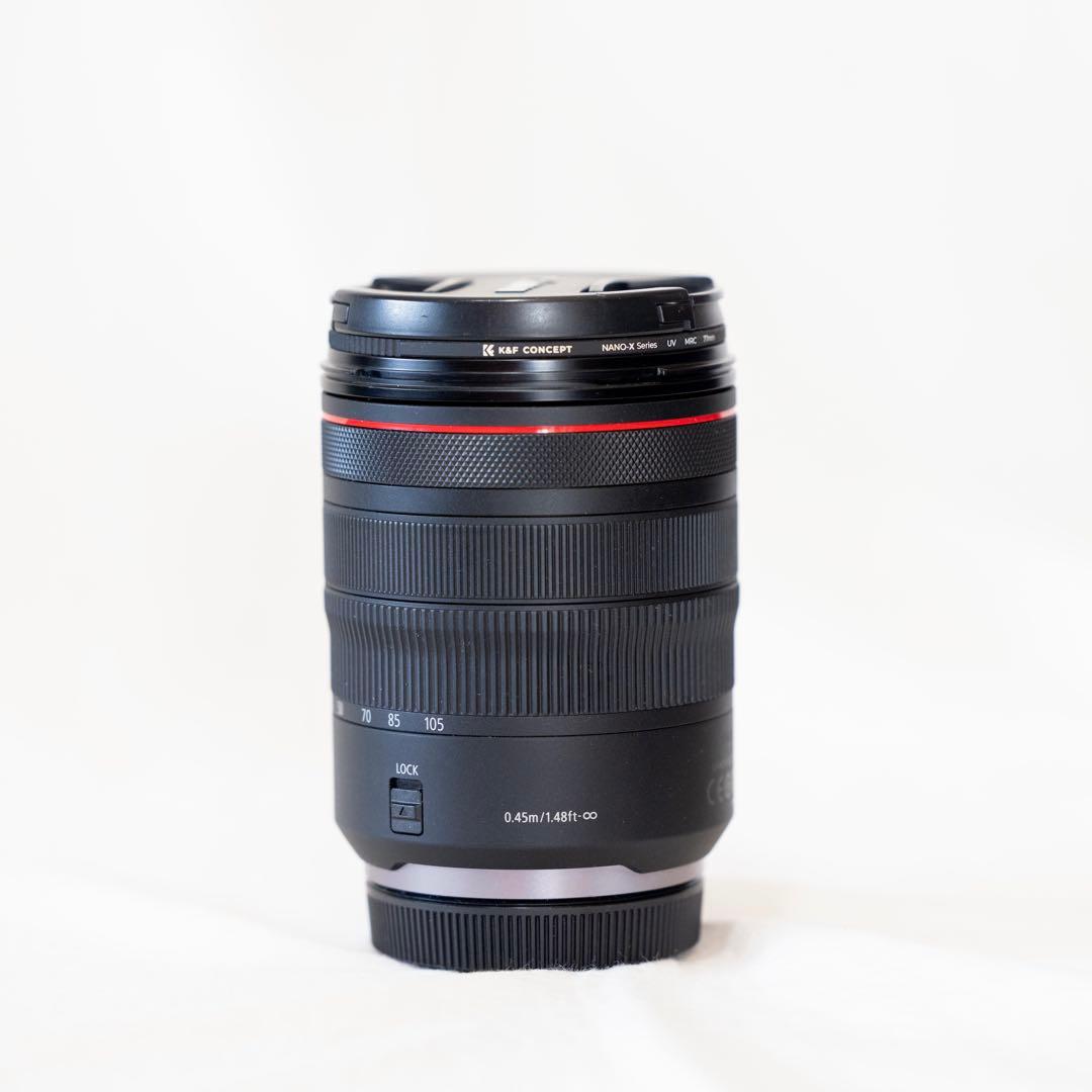 ☆美品☆Canon RF24-105mm F4 L IS USM☆純正ポーチ付