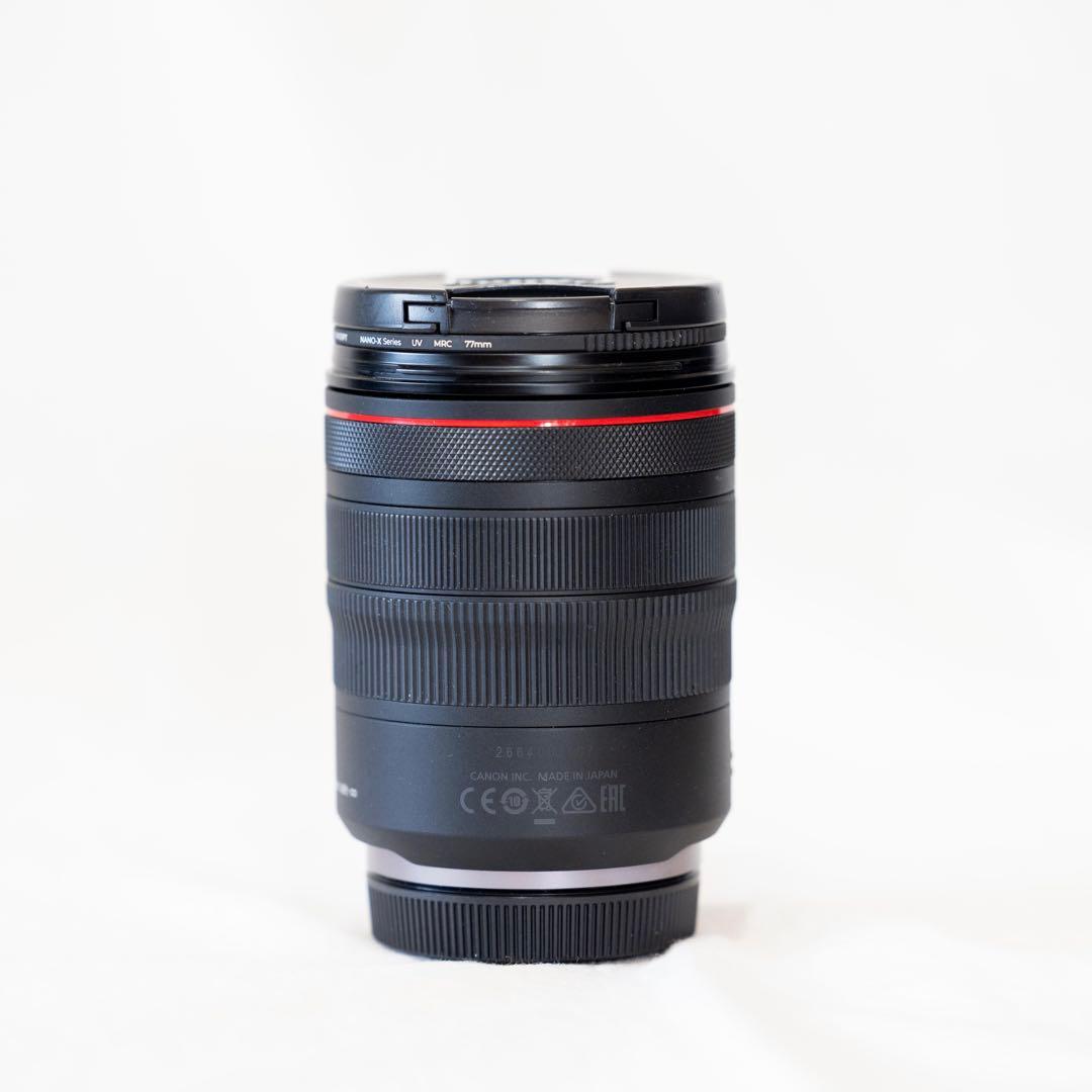 ☆美品☆Canon RF24-105mm F4 L IS USM☆純正ポーチ付