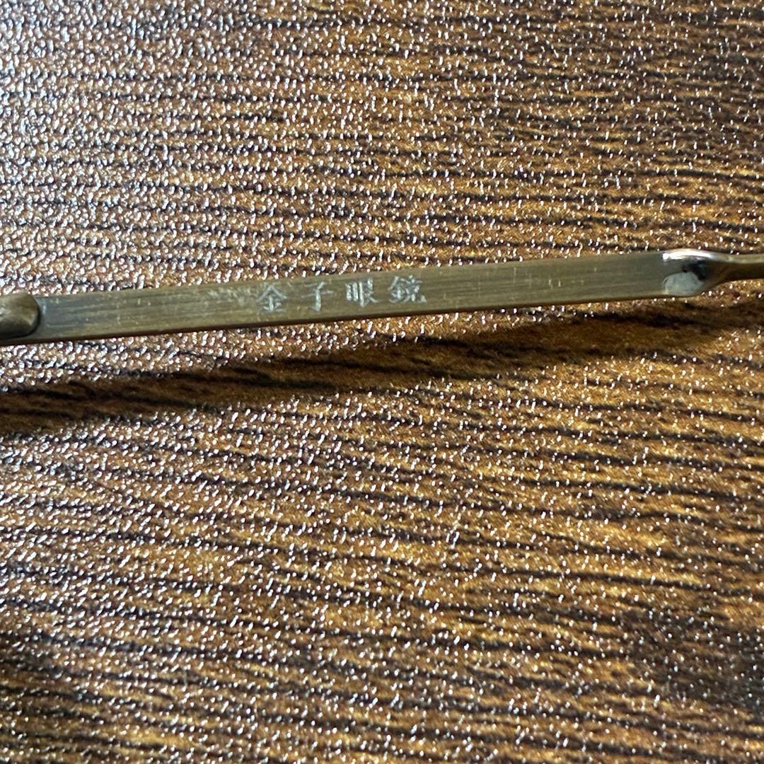 【美品】金子眼鏡× イッセイミヤケ 日本製 サングラス スモークレンズ 金茶