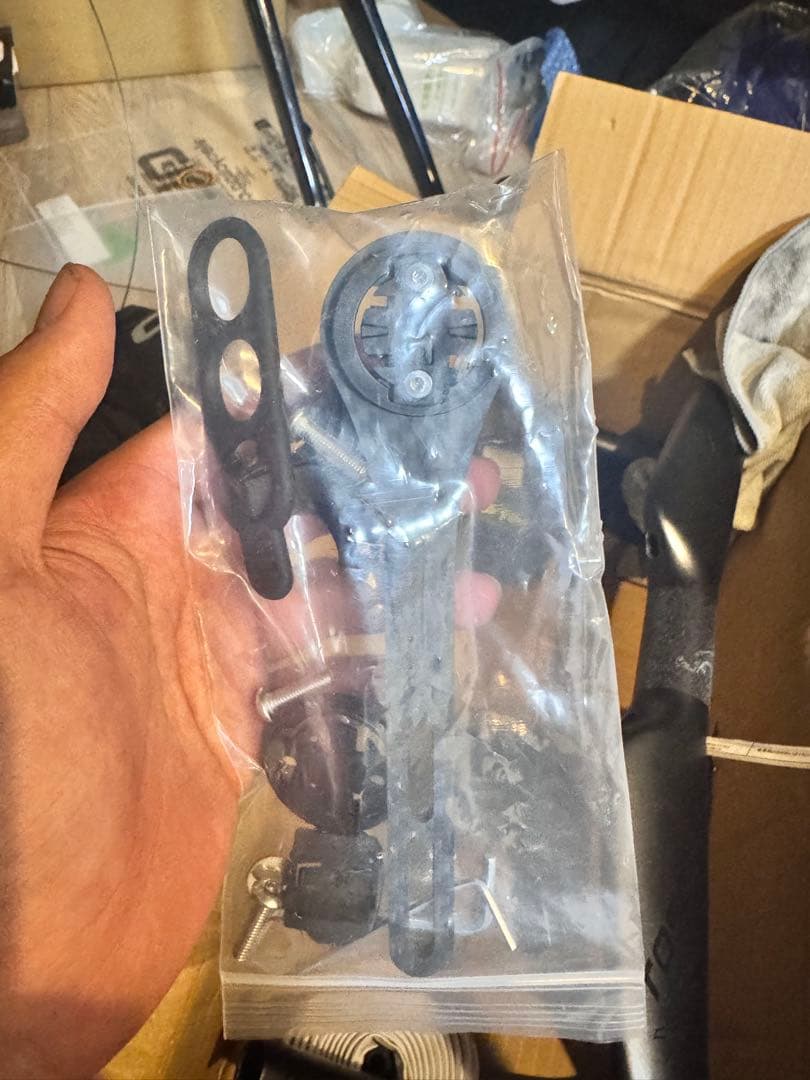 【新品・未使用】カーボン一体型ハンドルバー（中华製）400/100mm約380g