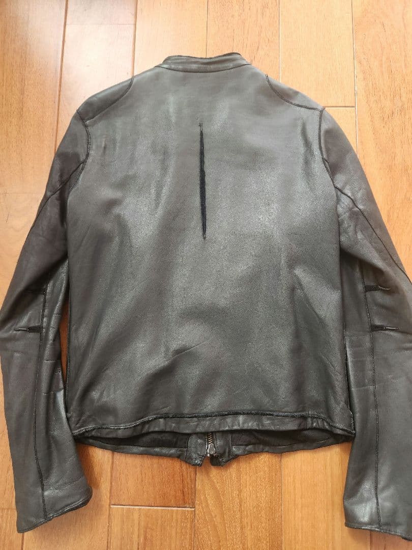 sisii シシ　レザージャケット 黒　S