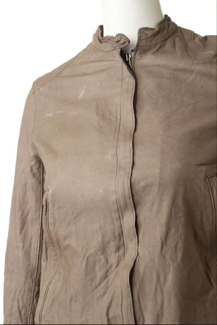 sisii シシ　レザージャケット 黒　S