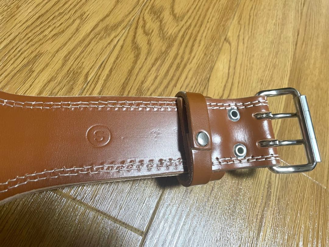 GOLD'S GYM プロレザーベルト Sサイズ