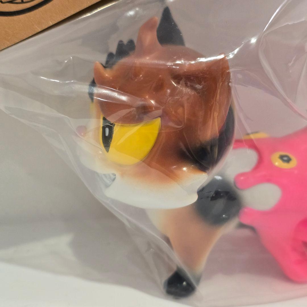 GYAROMI DEVIL TOYS GACHO ガチョ ソフビ 三毛猫