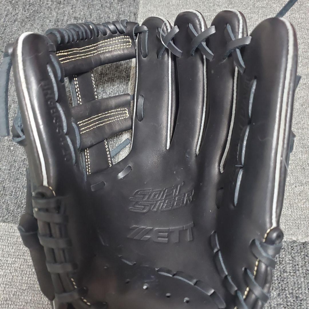 新品ZETT ソフトステア ブラック グローブ