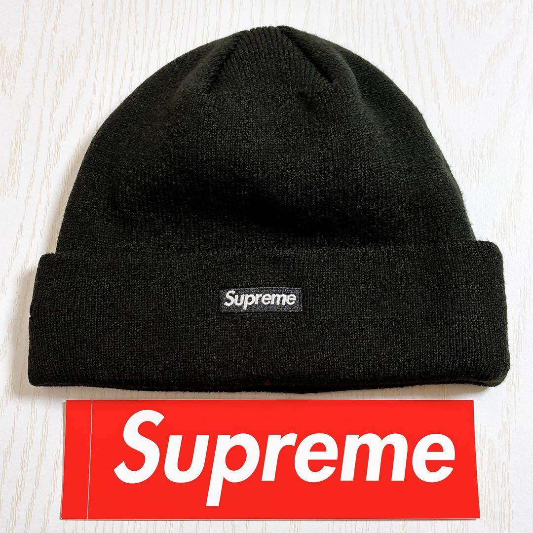 Supreme NEW ERA ニット帽　ビーニー　デビル　Sロゴ　ブラック　黒