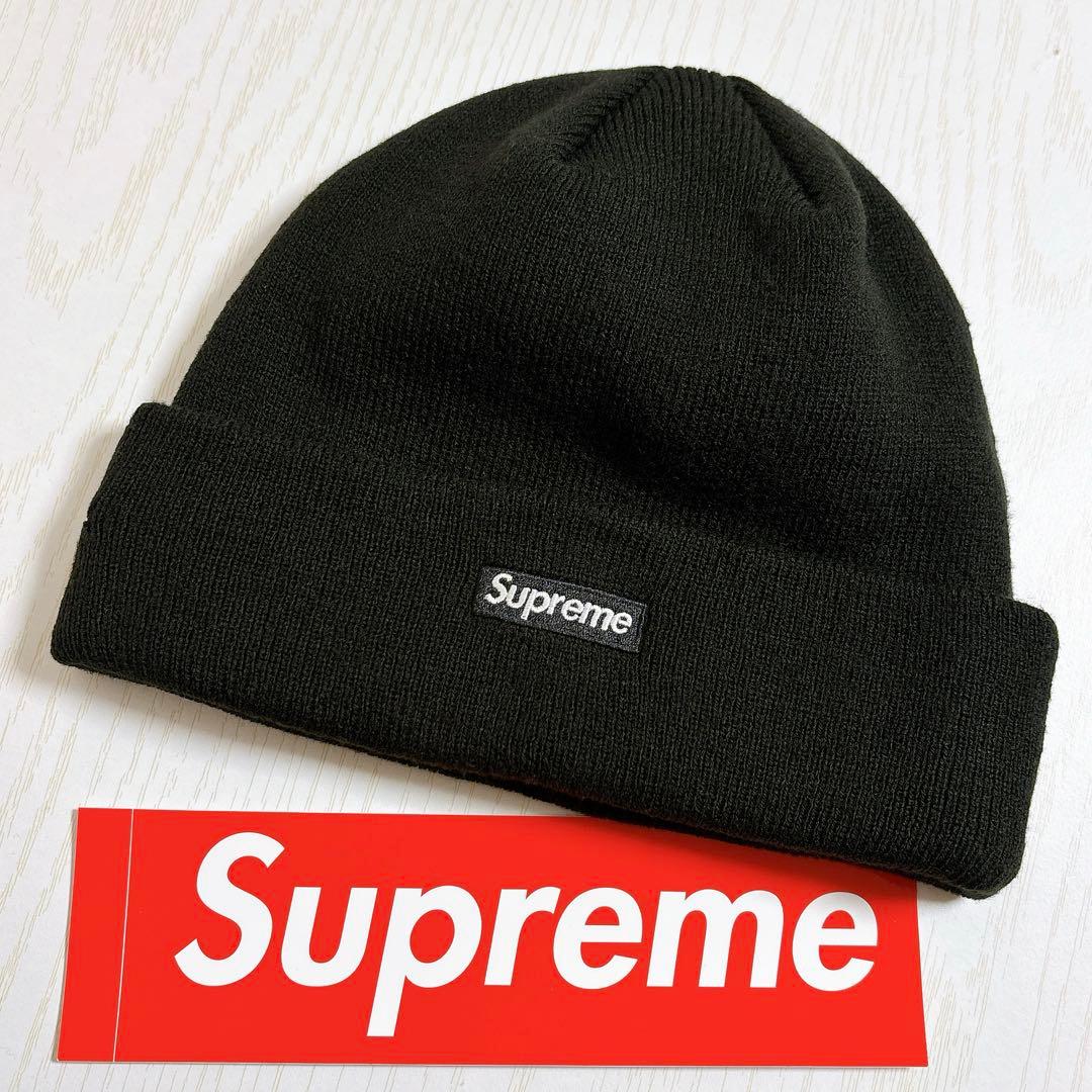 Supreme NEW ERA ニット帽　ビーニー　デビル　Sロゴ　ブラック　黒