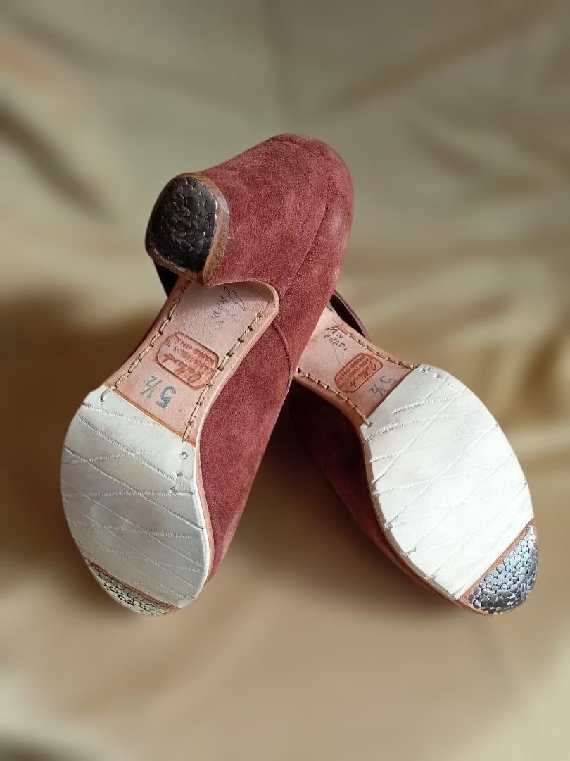 スエードフラメンコシューズ