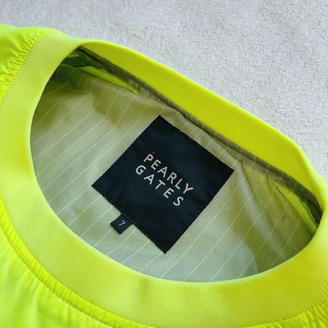 極美品　パーリーゲイツ　近年　サイズ７　３L　蛍光　ネオン　蓄熱裏地　スニード