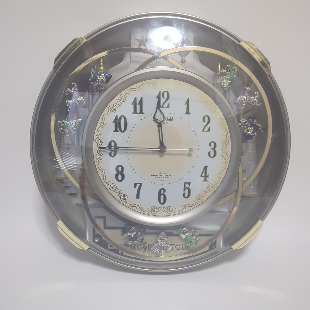 掛け時計 スモールワールド 4MN410RH からくり時計 - メルカリ