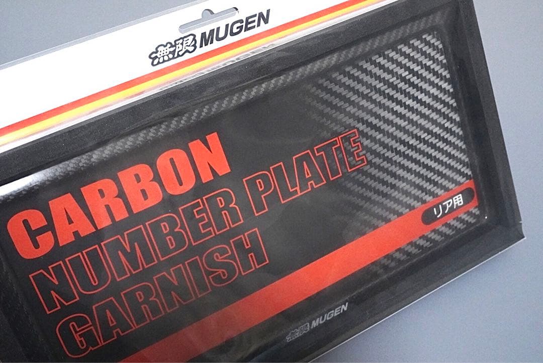 無限 カーボンナンバープレート リア用　71147-XG8-K2S0
