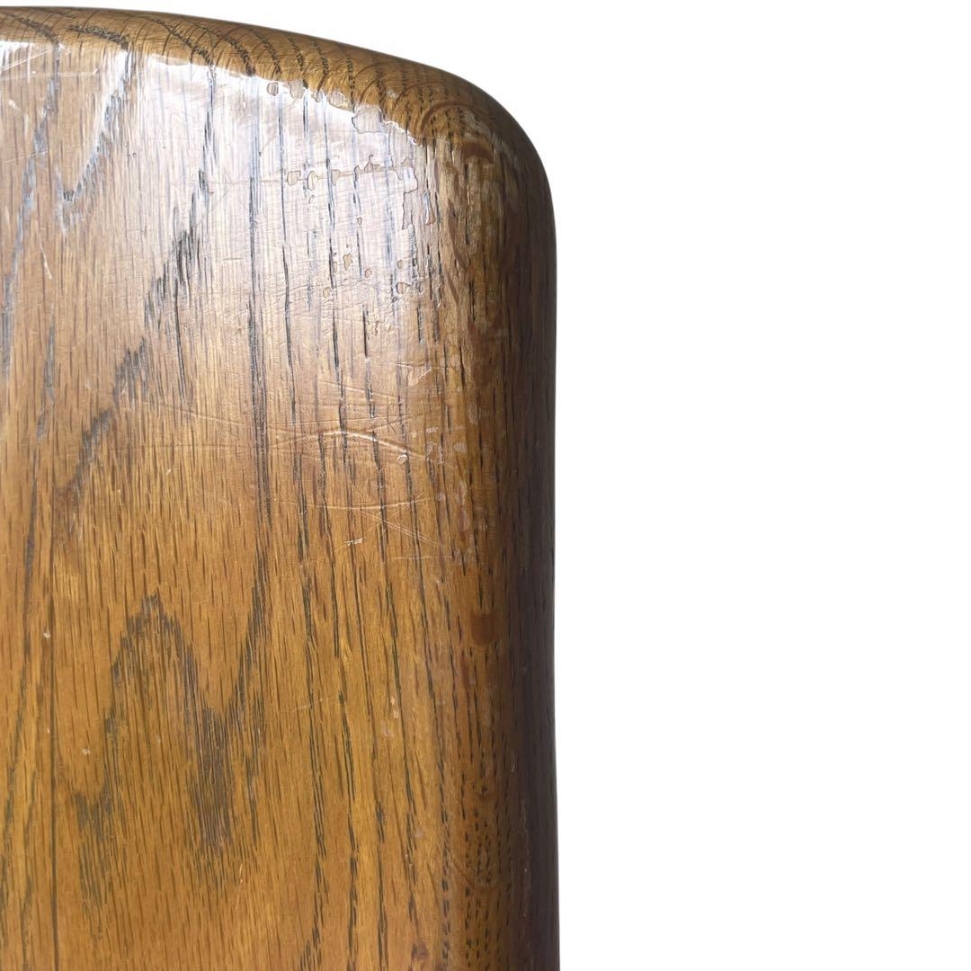 （2/4）浜本工芸 楢材 ナラ材 オーク材 ダイニングチェア