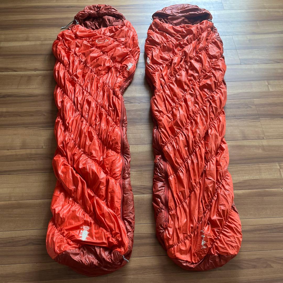 モンベル　バロウバッグ #3 R ZIP、L ZIP 2個セット