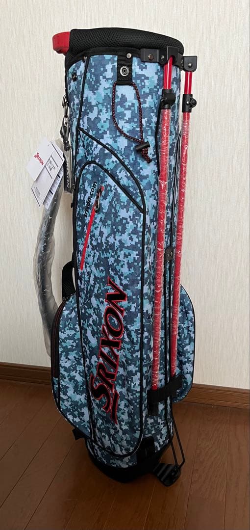Srixon キャディバッグ 青・迷彩