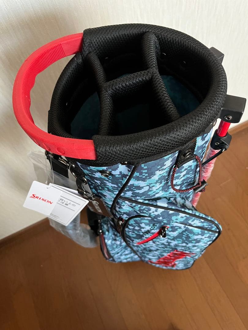 Srixon キャディバッグ 青・迷彩