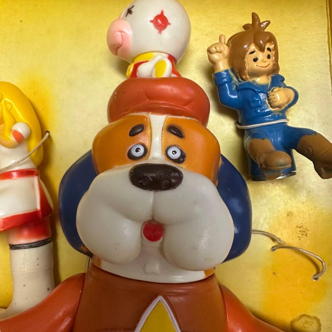 ポールのミラクル大作戦 ソフビ人形貯金箱　当時もの