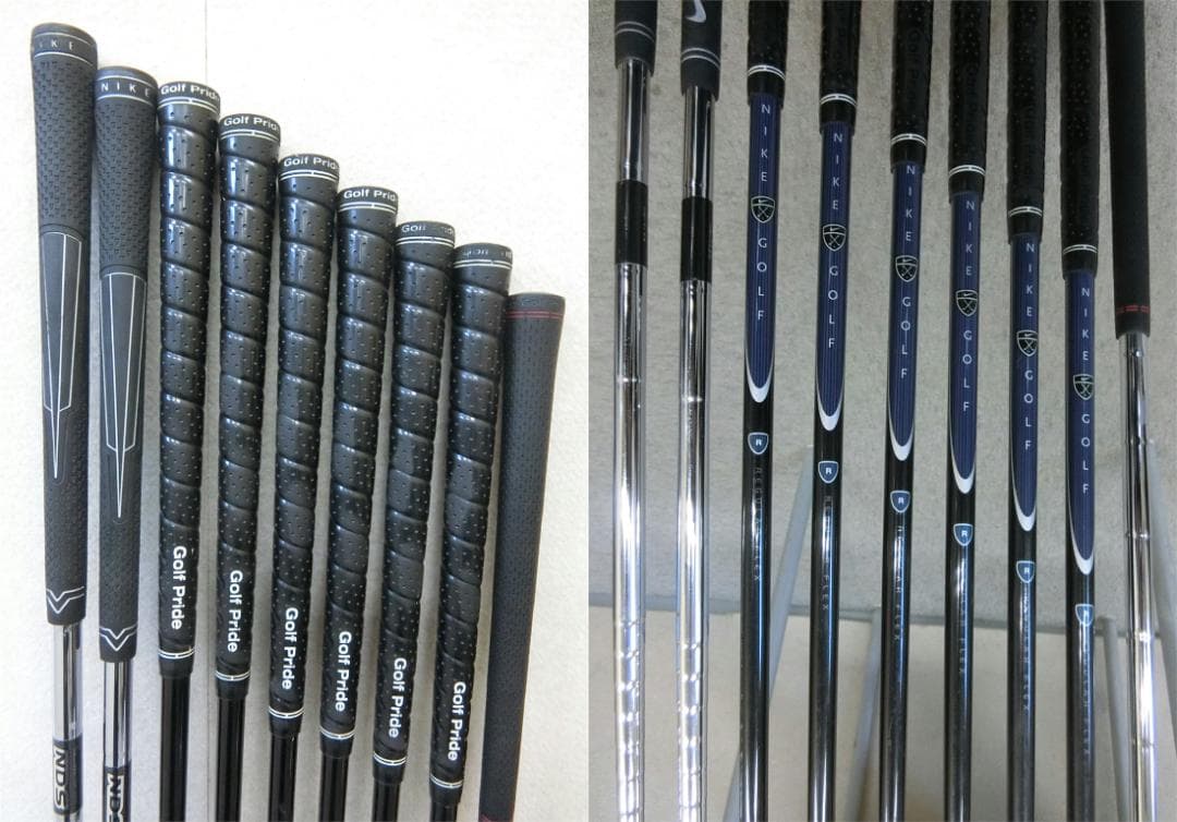 ｂ689★初心者歓迎★ナイキ等 メンズゴルフクラブ１４本セット※Dr2本入り