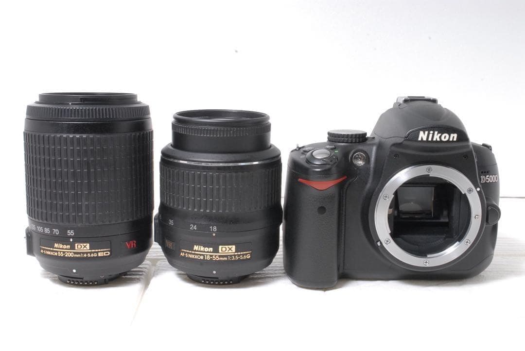 ショット数879回✨Nikon ニコン D5000 ダブルレンズセット