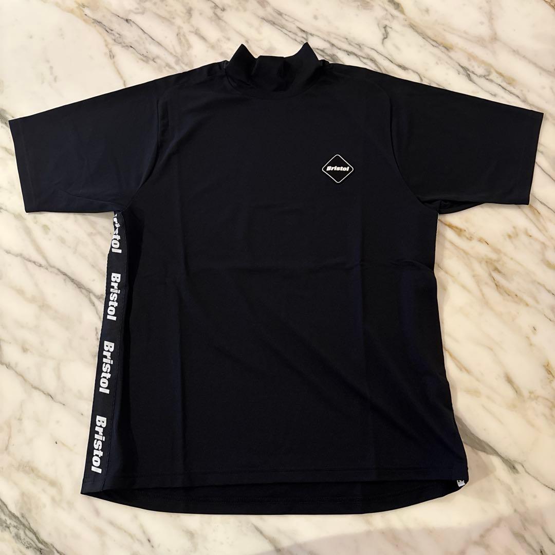 T*5様 F.C.Real Bristol MOCKNECK TRAINING Bristol MOCK NECK TOP BLACK L
