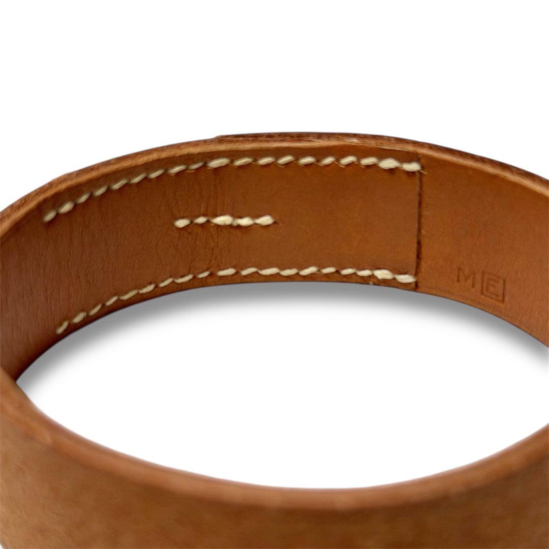 未使用 エルメス マルジェラ期 プールトゥール ブレスレット バングル