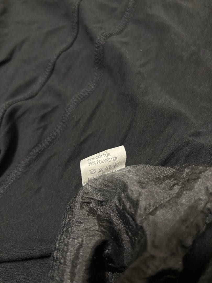 チャネルブティック フラワーブローチ付き ノースリーブジップワンピース／黒