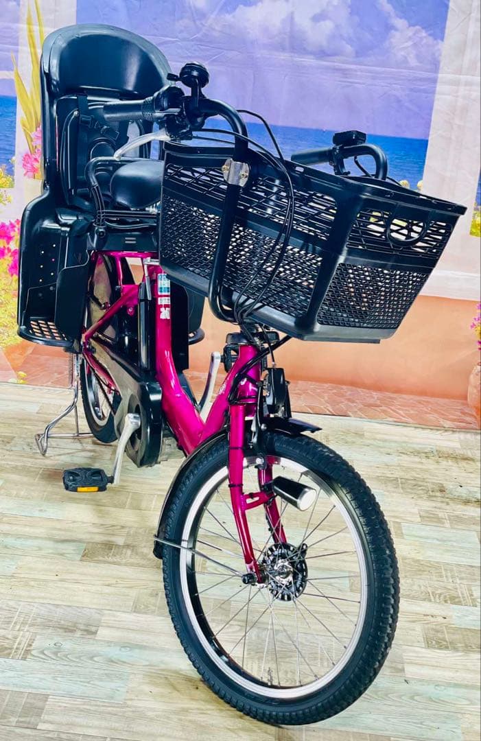 ヤマハパスキス⭐️人気モデル！子供乗せ電動アシスト自転車Y2867