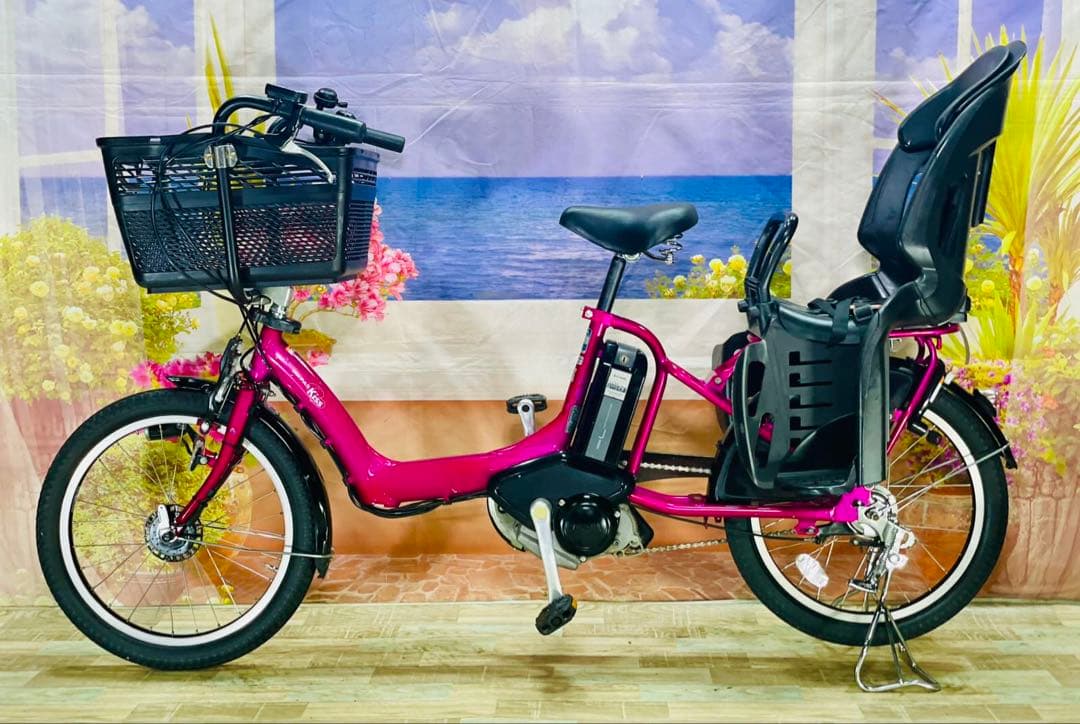 ヤマハパスキス⭐️人気モデル！子供乗せ電動アシスト自転車Y2867