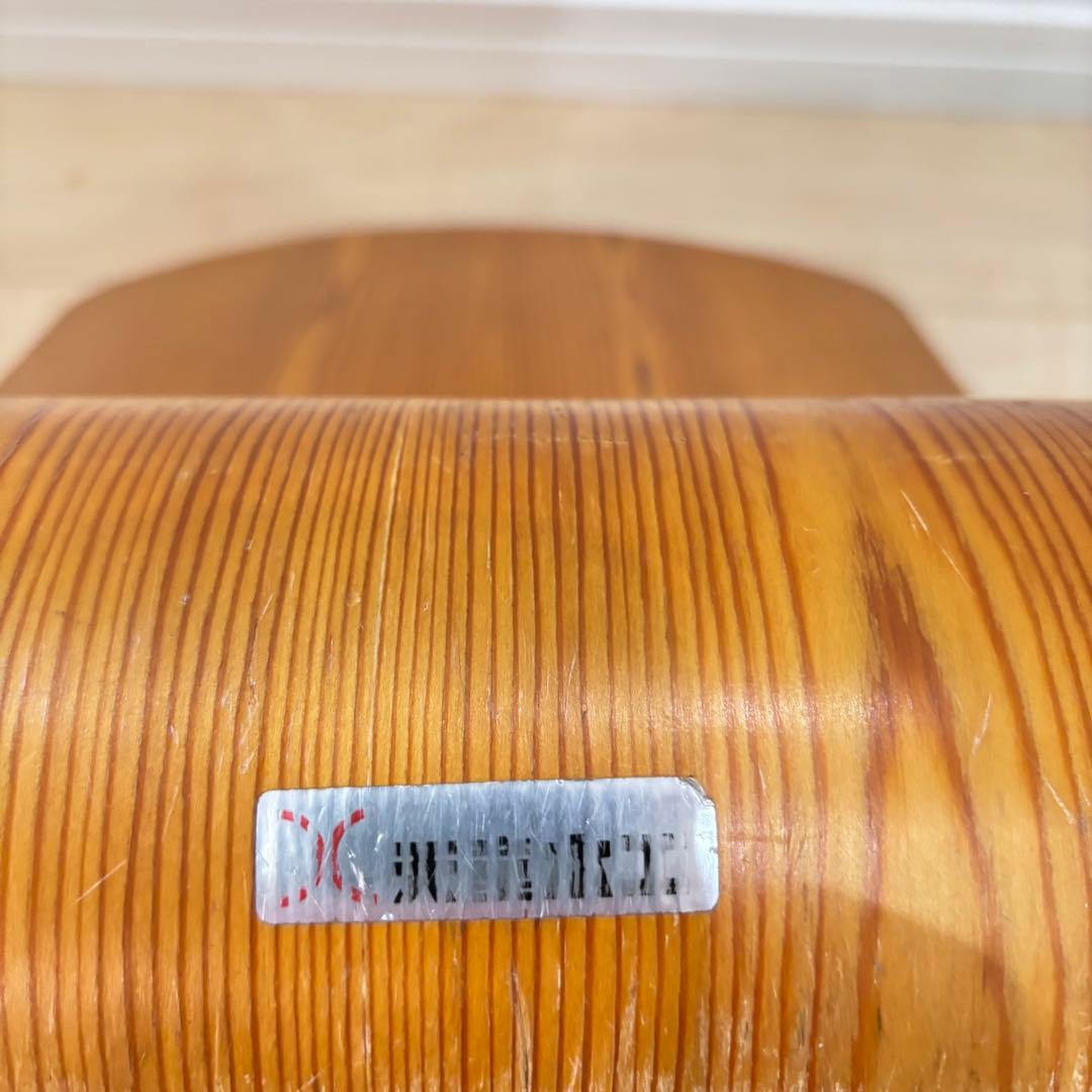 天童木工　曲げ椅子　曲げ座椅子　3脚セット