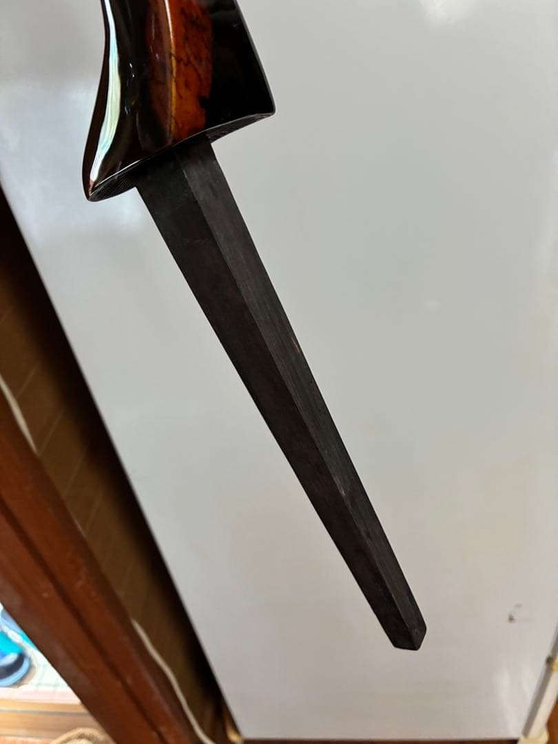 沖縄三線　島黒木！島クルチ！　本蛇皮一枚張り！⑤㉖