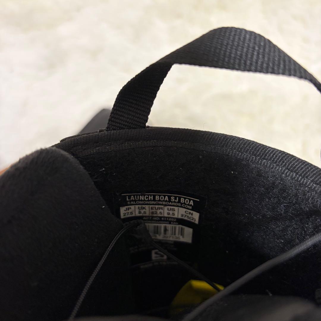 美品 27.5cm SALOMON LAUNCH BOA SJ スノボ